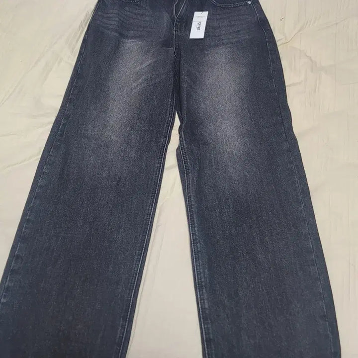[SOLD OUT] [새상품/택]XL 토피 모어 와이드 데님 팬츠 BLACK