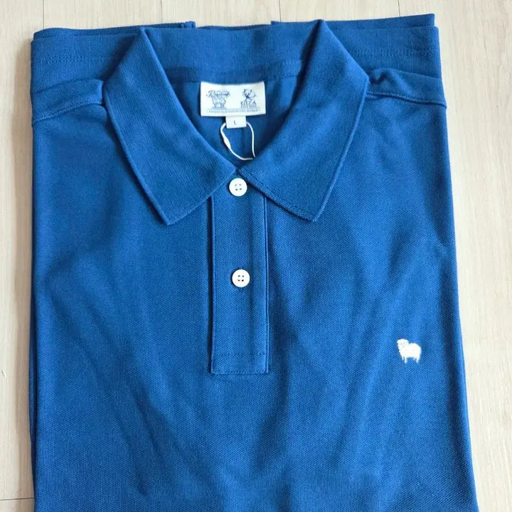 [SOLD OUT] 바스통 407 블루 피케 셔츠 L