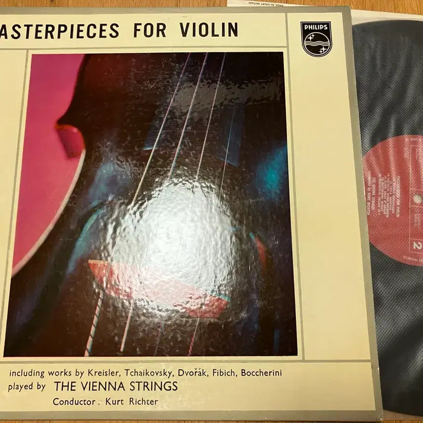 [BUNJANG] The Vienna Strings Violin Masterpieces 1960 Philips Mono LP / 수입LP) 빈스트링스 - 바이올린 명곡 Philips 모노음반