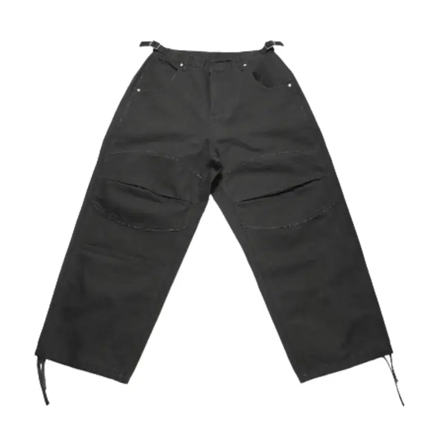[BUNJANG] MJD CANVAS 3D KNEE PANTS Charcoal / [M] MJD CANVAS 3D KNEE 팬츠 차콜