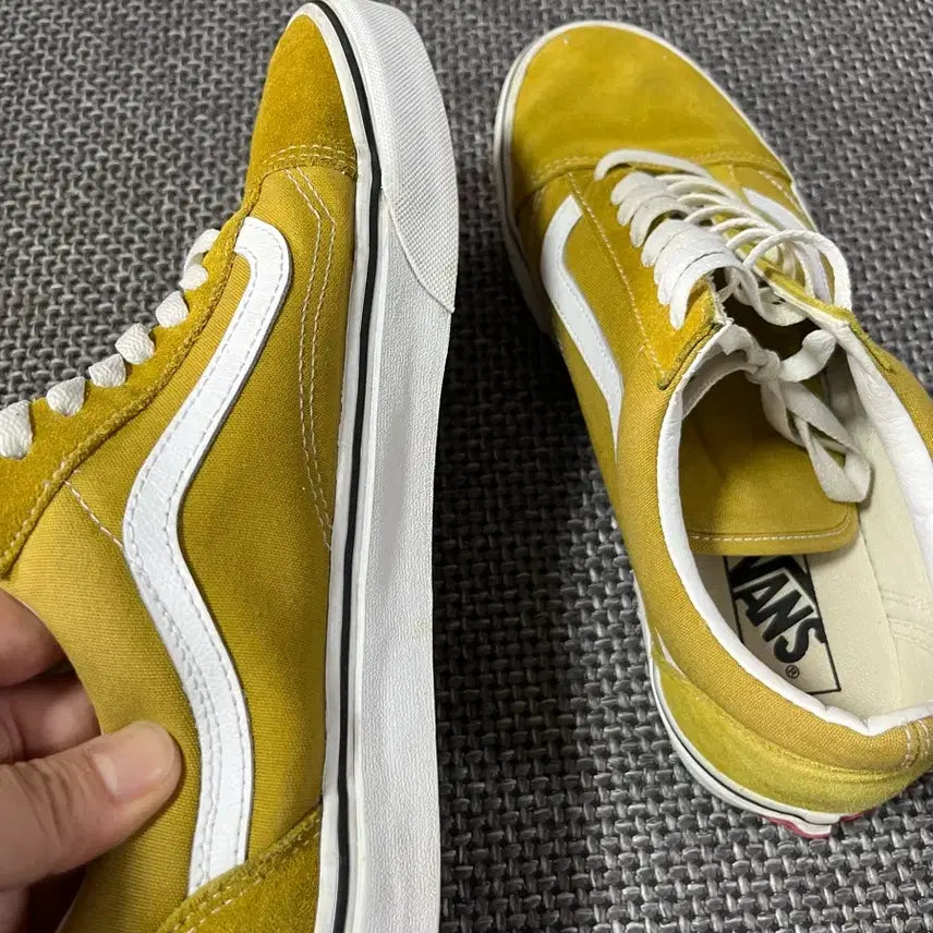 [SOLD OUT] 반스 올드스쿨 머스타드 스웨이드 운동화 280