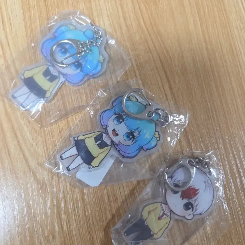 [BUNJANG] Ppeoheo 3종 Bundle Set Keyring (Sealed) / 쁘허키링 3종 일괄 미개봉