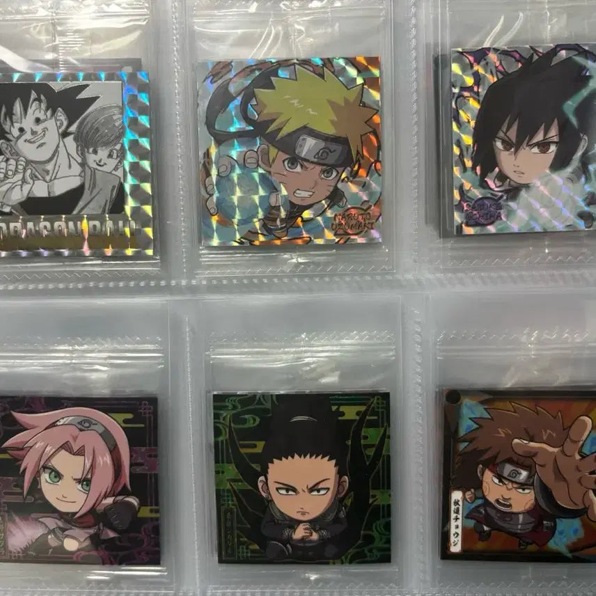 [BUNJANG] Naruto Wafer Seal Series 1 Full Set / 나루토 웨하스 씰 1탄 전종 풀세트 판매