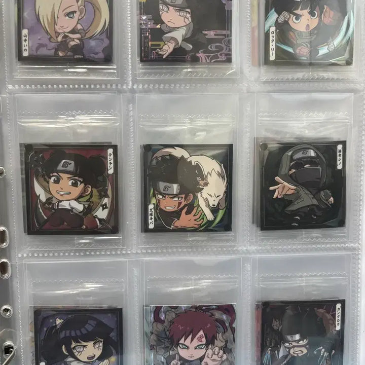 [BUNJANG] Naruto Wafer Seal Series 1 Full Set / 나루토 웨하스 씰 1탄 전종 풀세트 판매