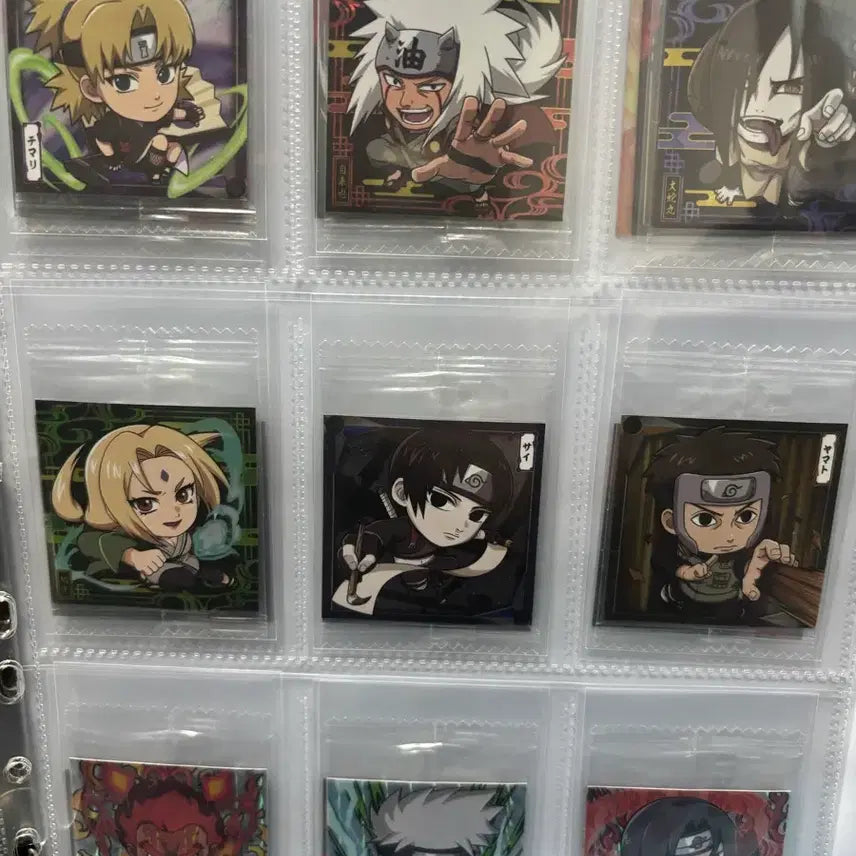 [BUNJANG] Naruto Wafer Seal Series 1 Full Set / 나루토 웨하스 씰 1탄 전종 풀세트 판매