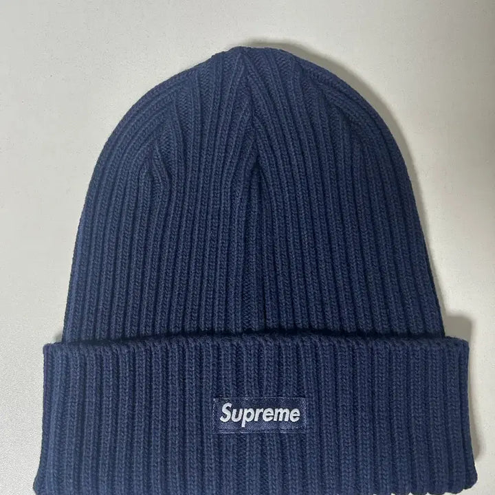 [BUNJANG] Supreme Overdyed Beanie Navy (SS26) / (정품 미착용) 26SS 슈프림 오버다이드 네이비