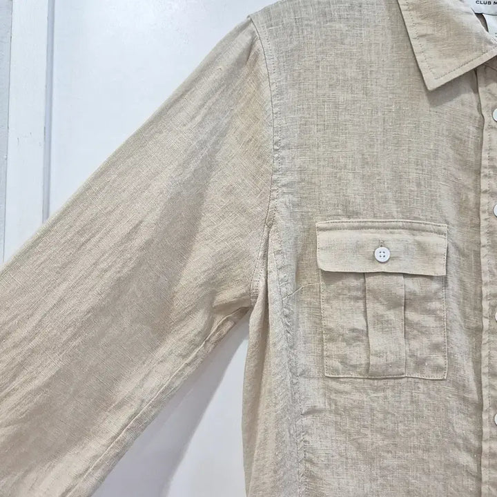 [BUNJANG] Club Monaco Linen Shirt XS / 클럽모나코 린넨 셔츠 새상품