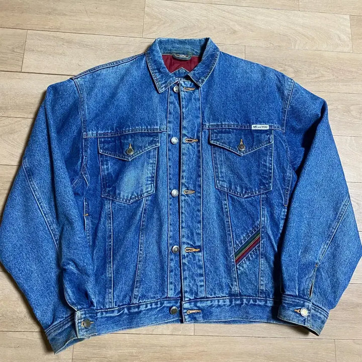 [BUNJANG] Me and You Denim Trucker Jacket / me and you 데님자켓