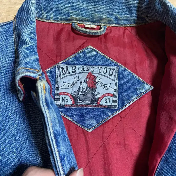[BUNJANG] Me and You Denim Trucker Jacket / me and you 데님자켓