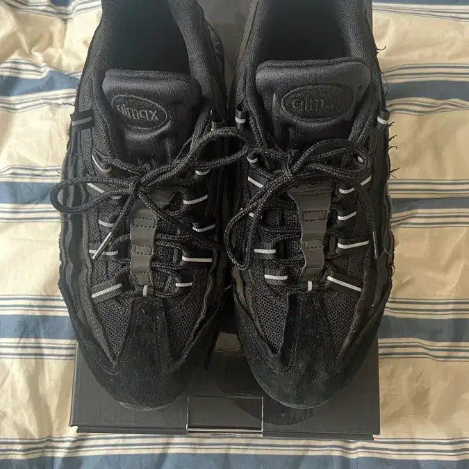 [BUNJANG] Nike Comme des Garçons Homme Plus Air Max 95 Black / [260] 나이키 꼼데가르송 옴므 플러스 에어맥스 95 블랙