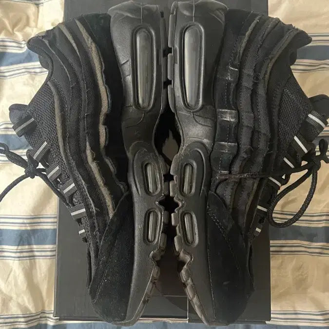 [BUNJANG] Nike Comme des Garçons Homme Plus Air Max 95 Black / [260] 나이키 꼼데가르송 옴므 플러스 에어맥스 95 블랙