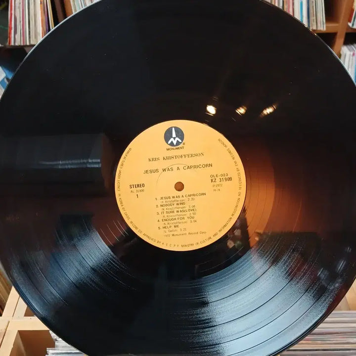 [SOLD OUT] 크리스 크리스토퍼슨 Jesus Was A Capricorn LP 레코드