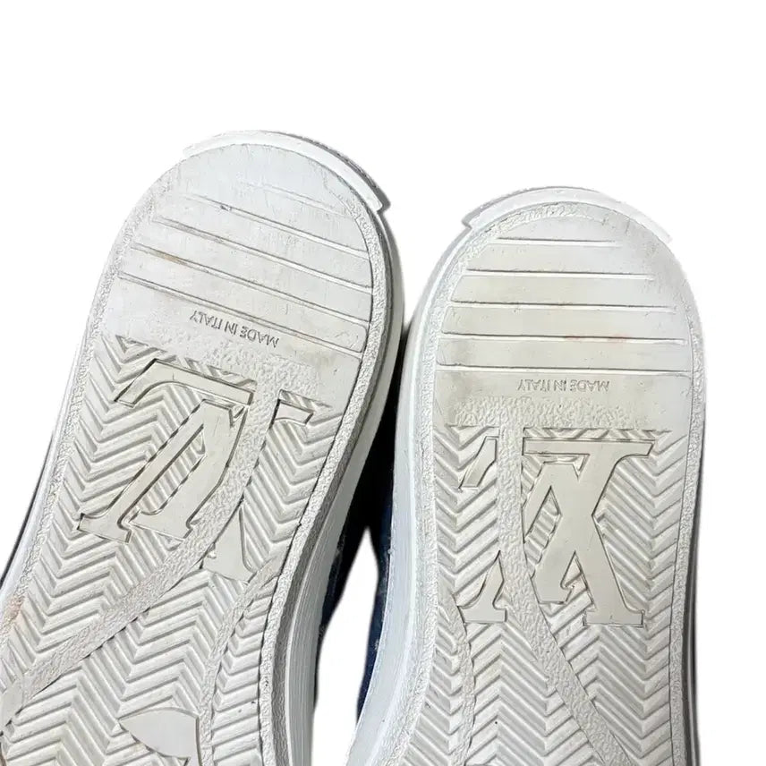 [BUNJANG] Louis Vuitton Monogram Denim Sneakers Size 8 / 루이비통 모노그램 데님 스니커즈 8 (270)