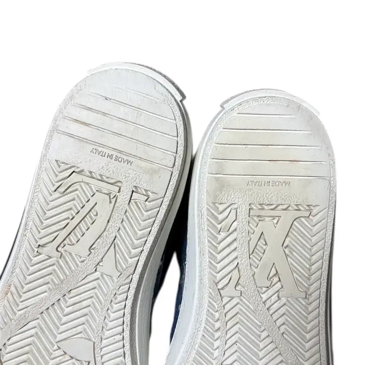 [BUNJANG] Louis Vuitton Monogram Denim Sneakers Size 8 / 루이비통 모노그램 데님 스니커즈 8 (270)