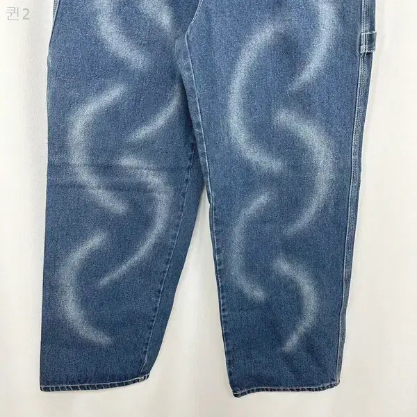 [SOLD OUT] 션존 남자 와이드 청바지 팬츠 32