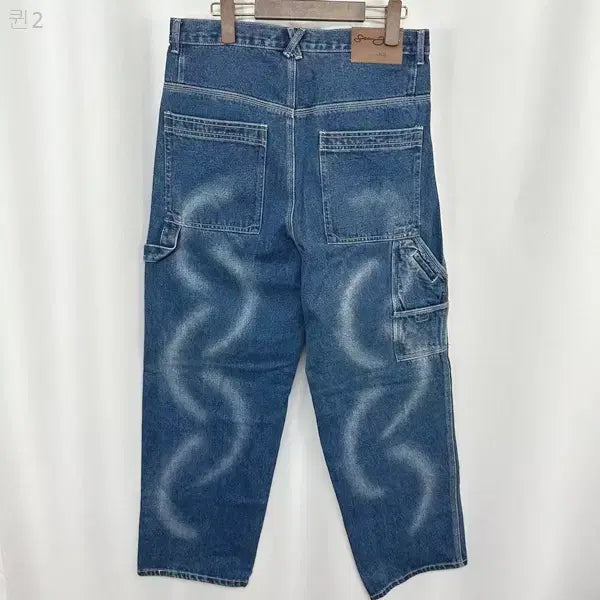 [SOLD OUT] 션존 남자 와이드 청바지 팬츠 32