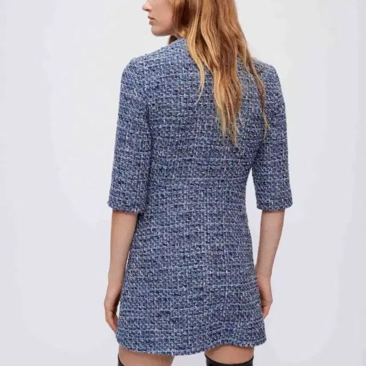 [SOLD OUT] maje 마쥬 트위드 미디 원피스