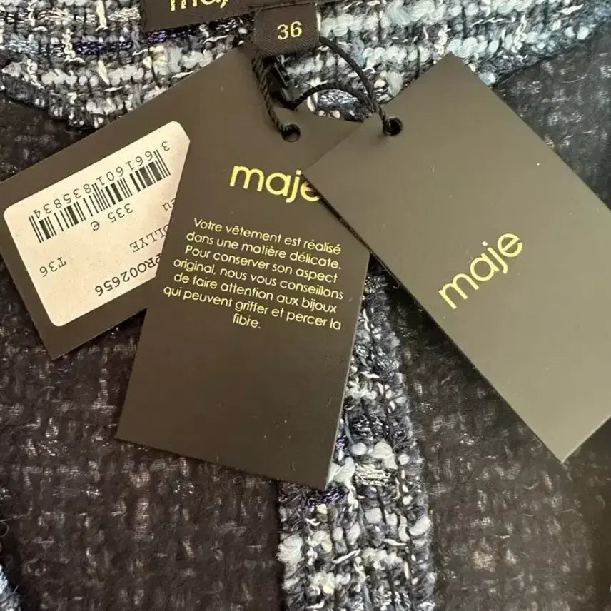 [SOLD OUT] maje 마쥬 트위드 미디 원피스
