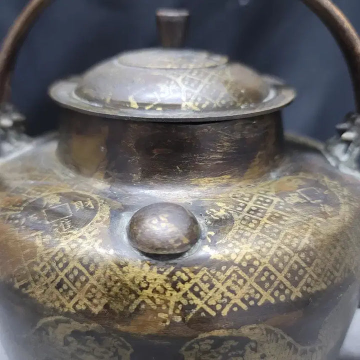 [BUNJANG] Bronze Dragon Head Teapot / 청동 용두주자