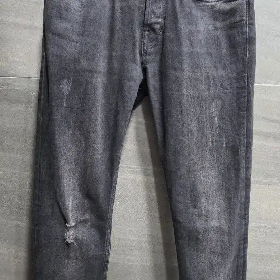 [BUNJANG] ALLSAINTS Dark Gray Washed Denim 28 / ALLSAINTS 올세인트, 다크그레이 (흑청)  워싱 데님 28