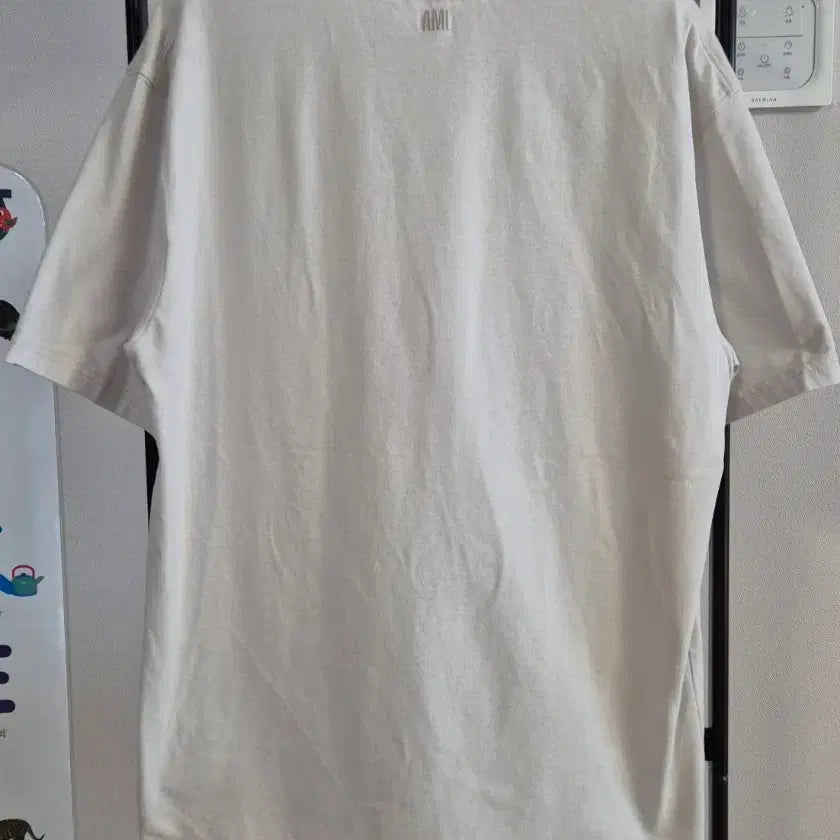 [SOLD OUT] 아미 오가닉 코튼 티셔츠 아이보리색상