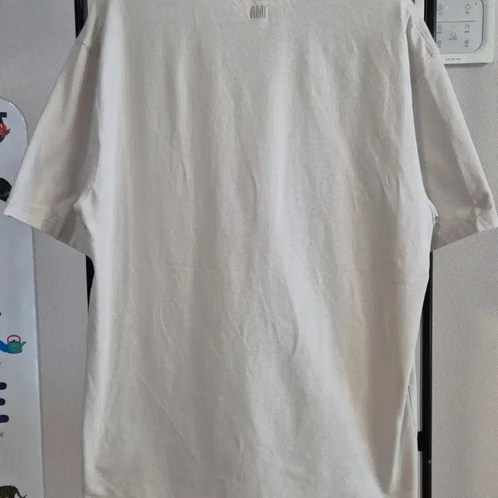 [SOLD OUT] 아미 오가닉 코튼 티셔츠 아이보리색상