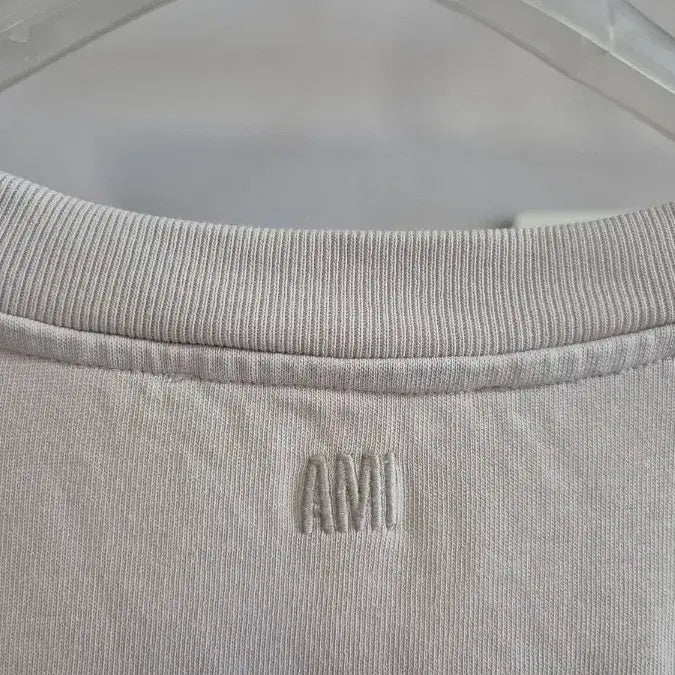 [SOLD OUT] 아미 오가닉 코튼 티셔츠 아이보리색상