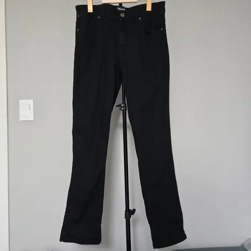 [BUNJANG] Timberland 34 Span Black Jeans Denim Pants / 팀버랜드 34 스판 블랙진 청바지 데님팬츠 M-바지-375