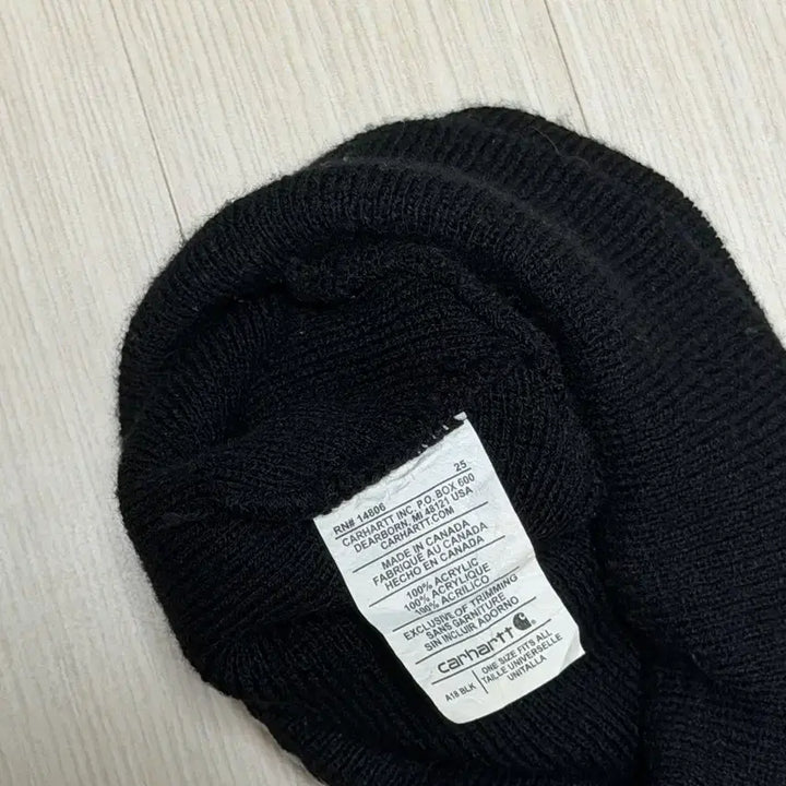 [SOLD OUT] 정품 칼하트 a18 비니 블랙