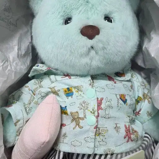[BUNJANG] TeddyTales Lena Bear Sleepy Head M Plush / 테디테일즈 레나베어 슬리피헤드 M 판매합니다.
