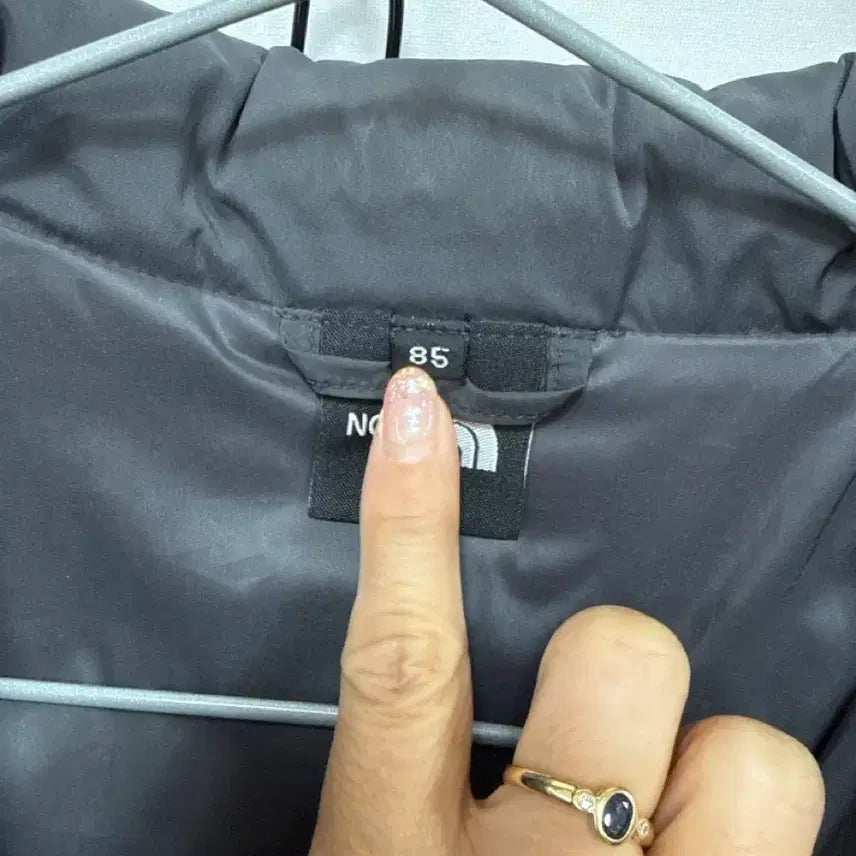 [BUNJANG] The North Face Gray Lightweight Padded Jacket (Size 85) / 노스페이스 회색 경량패딩 85