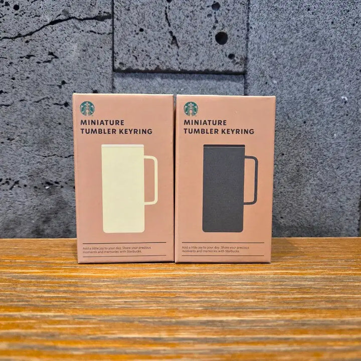 [BUNJANG] Starbucks Miniature Tumbler Keyring (Various Colors) / 스타벅스 미니어처 텀블러 키링 (버터옐로우/다크그레이/핑크)미개봉