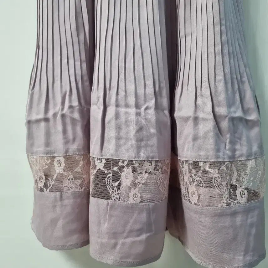 [BUNJANG] TORTE Lace Long Dress Lavender (Size 55) / TORTE 톤테 레이스 롱 원피스 라벤더 55 택새상품