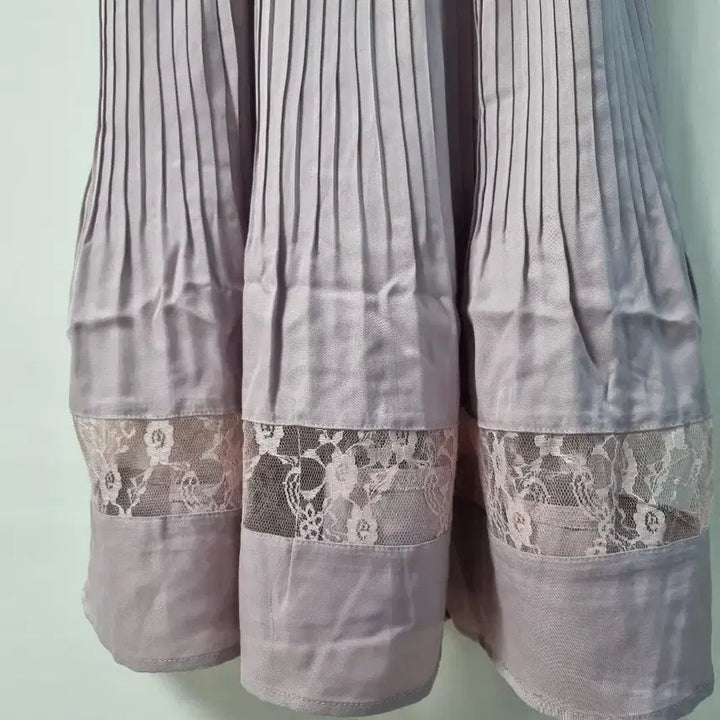 [BUNJANG] TORTE Lace Long Dress Lavender (Size 55) / TORTE 톤테 레이스 롱 원피스 라벤더 55 택새상품