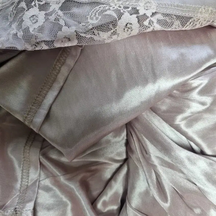 [BUNJANG] TORTE Lace Long Dress Lavender (Size 55) / TORTE 톤테 레이스 롱 원피스 라벤더 55 택새상품