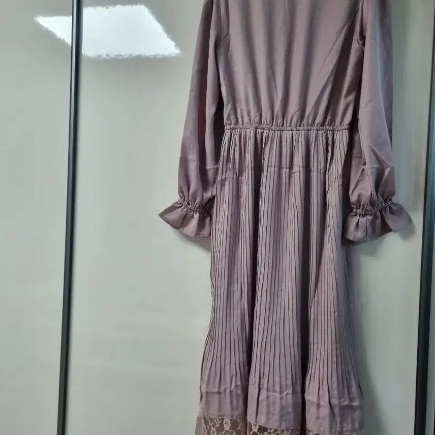 [BUNJANG] TORTE Lace Long Dress Lavender (Size 55) / TORTE 톤테 레이스 롱 원피스 라벤더 55 택새상품