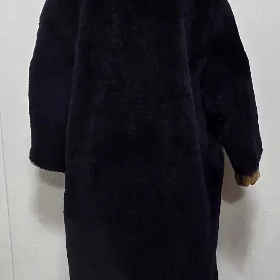 [BUNJANG] LANVIN Navy Wool Mustang Coat / LANVIN 랑방 네이비 양모무스탕코트