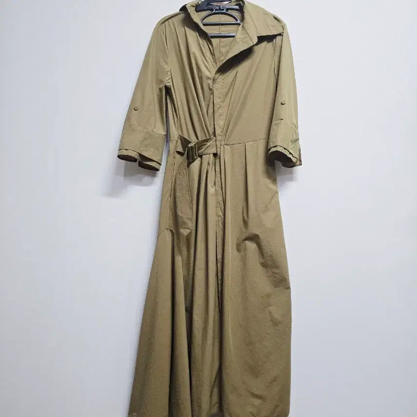 [BUNJANG] MICHAA Studio Belt Long Dress / 미샤 스튜디오 벨트 롱 원피스