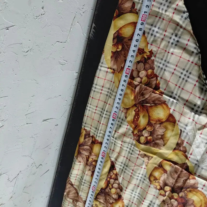 [BUNJANG] Burberry Fruit Print Check Scarf / 버버리스카프