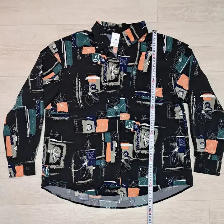 [BUNJANG] ITONYA Patterned Silk Shirt (M) / ITONYA 패턴 셔츠 M