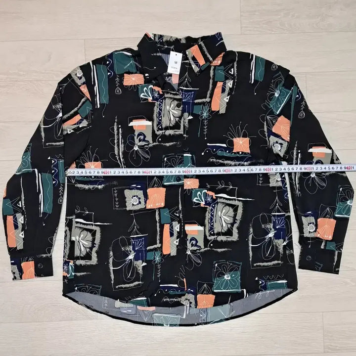 [BUNJANG] ITONYA Patterned Silk Shirt (M) / ITONYA 패턴 셔츠 M