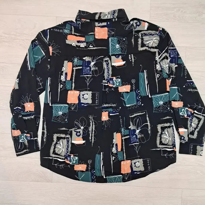 [BUNJANG] ITONYA Patterned Silk Shirt (M) / ITONYA 패턴 셔츠 M