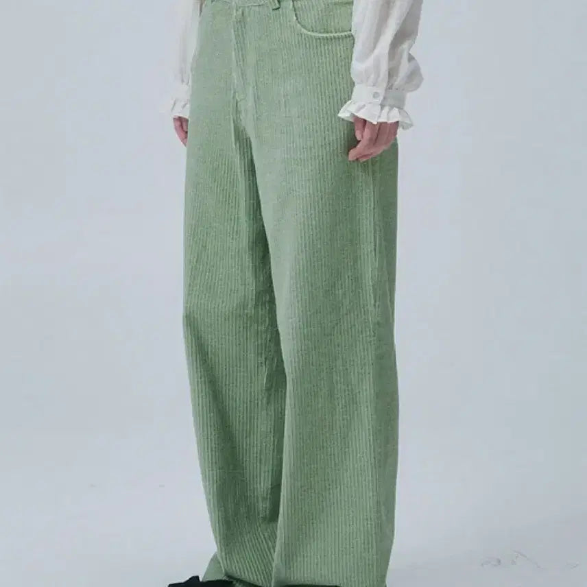 [BUNJANG] Fun From Fun Heart Pocket Corduroy Pants / {정가 13.8 새상품} 펀프롬펀 하트 포켓 코듀로이 바지 팬츠 M