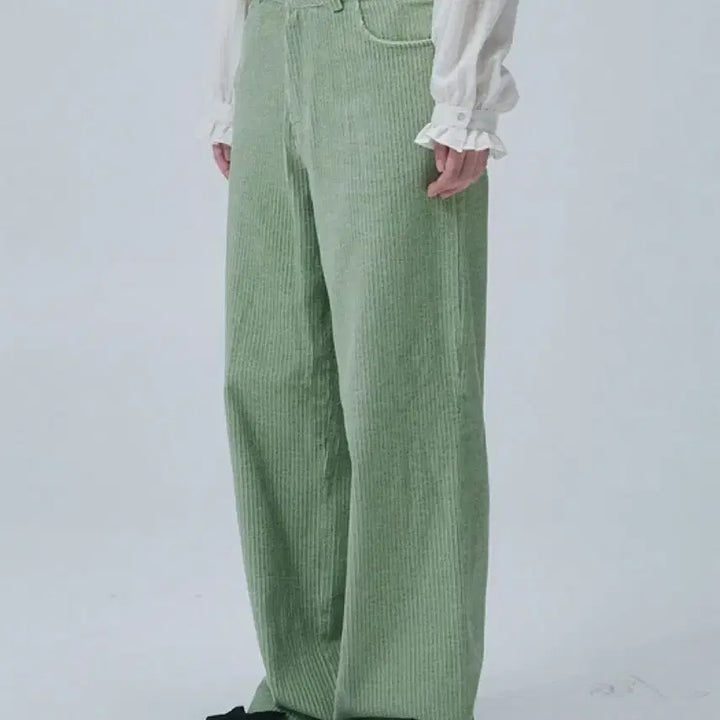 [BUNJANG] Fun From Fun Heart Pocket Corduroy Pants / {정가 13.8 새상품} 펀프롬펀 하트 포켓 코듀로이 바지 팬츠 M