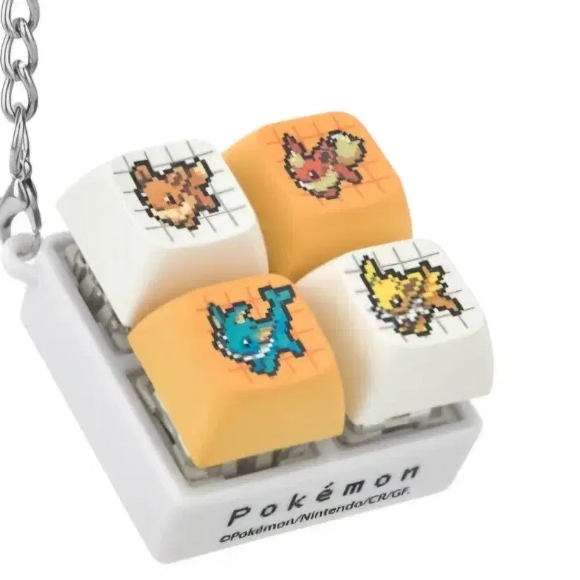 [SOLD OUT] CU포켓몬 이브이 키캡 키보드 키링