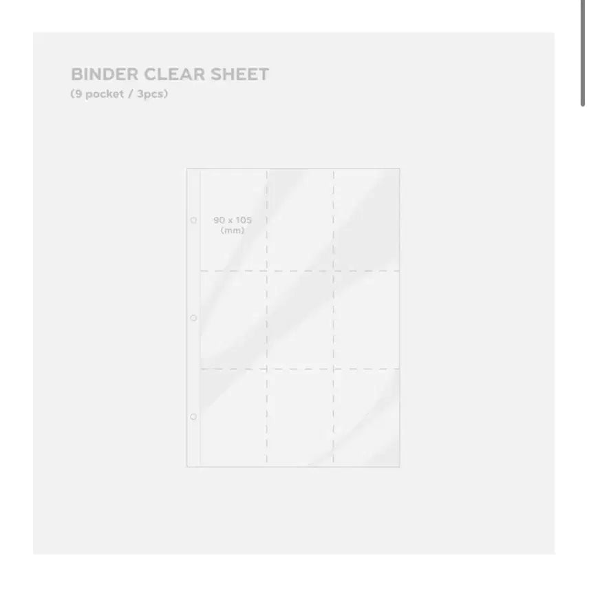 [BUNJANG] Super Junior Kyuhyun Binder Index Set (Sealed) / 슈퍼주니어 규현 바인더 A4인덱스 세트