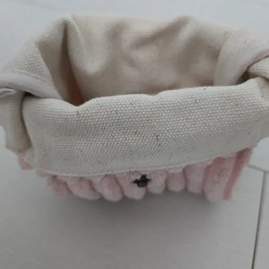 [BUNJANG] LUFF Pink Corduroy Card Wallet Pouch / LUFF 핑크 코듀로이 카드지갑 파우지