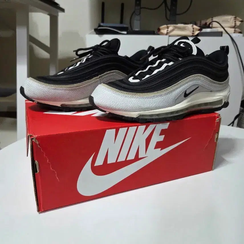 [BUNJANG] Nike Air Max 97 SE Light Bone Khaki 280 Sneakers / 나이키 에어맥스 97 SE 라이트 본 카키 280