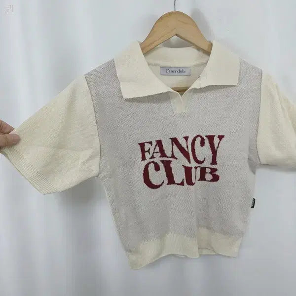 [SOLD OUT] 팬시클럽 여자 봄 니트 반팔티 44-마른55추천