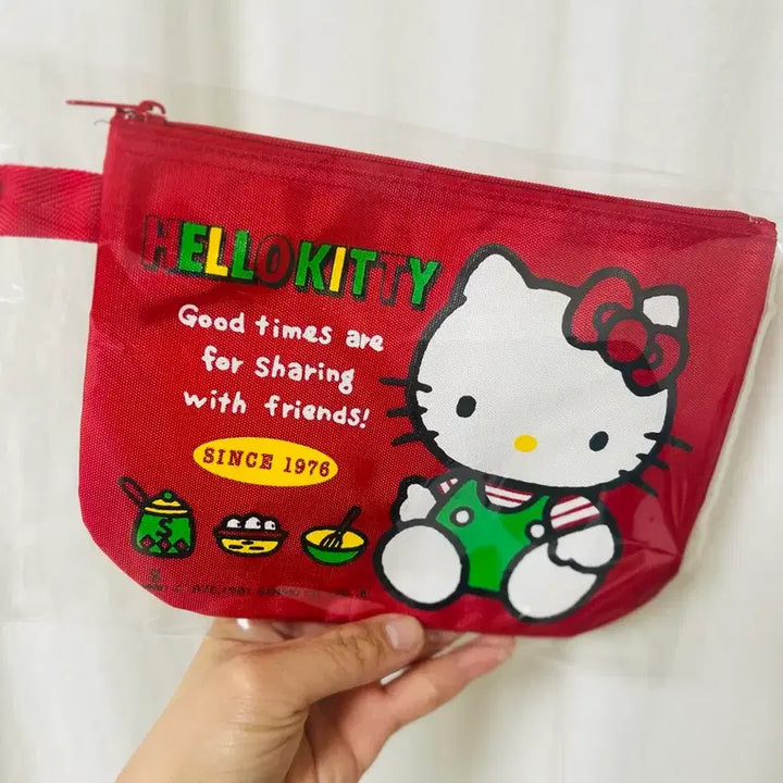 [BUNJANG] Vintage 1991 Classic Hello Kitty Pouch / 고전키티 파우치